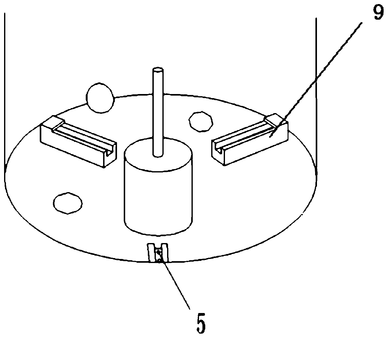 Vibrational finishing machining method for high-temperature alloy disc parts