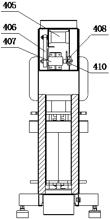 A spine-vibrating passive motion external force machine