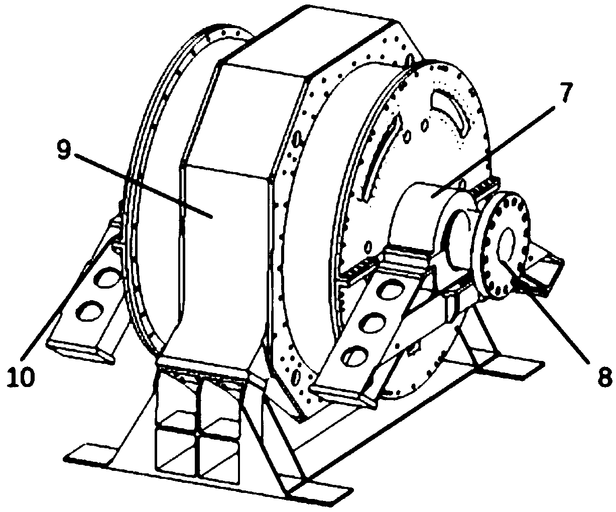 Magnetic assembly device for stator and rotor of permanent magnet motor and application method of magnetic assembly device