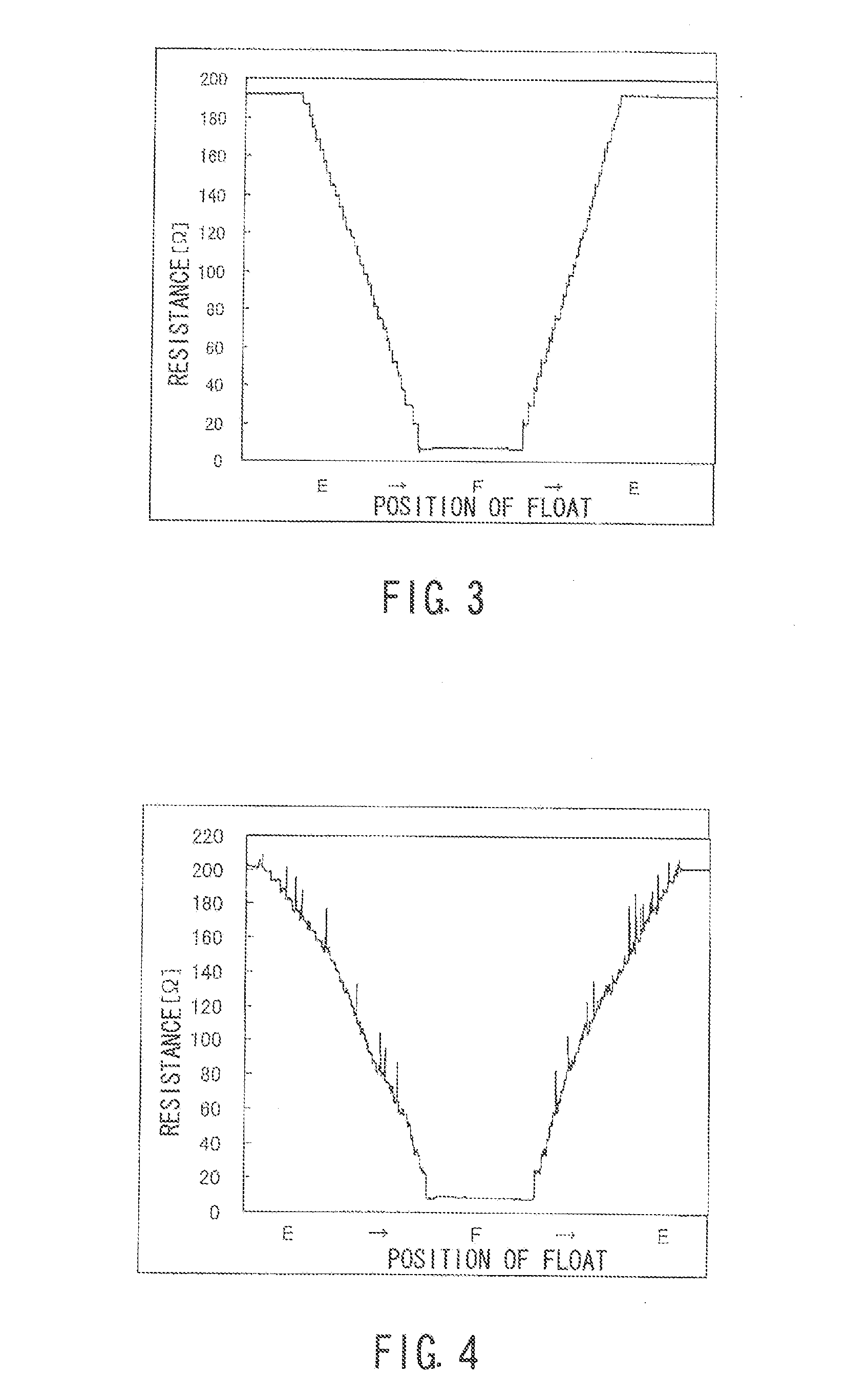 Sliding liquid level sensor