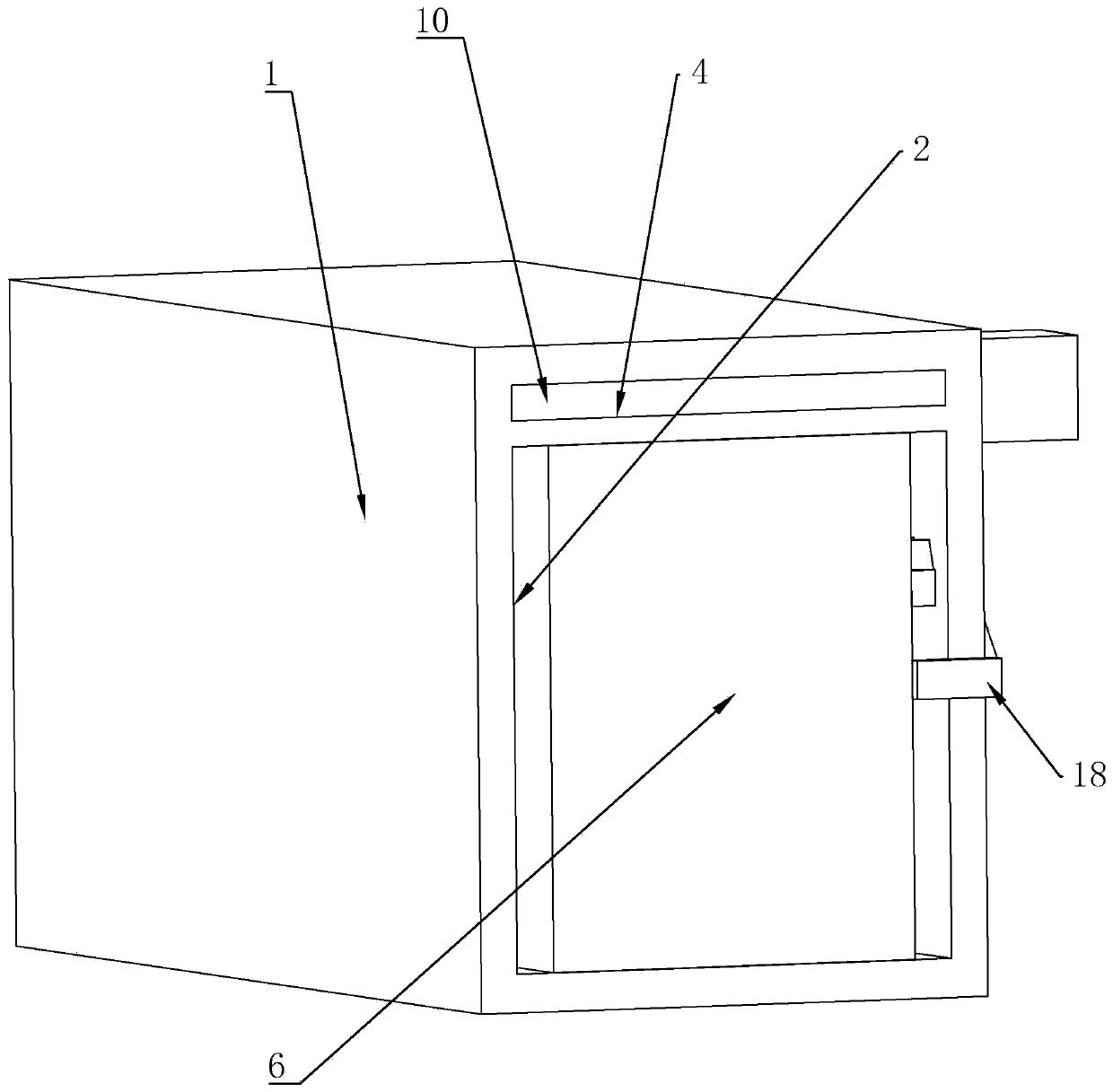 Wind-resistant type house exhaust protection device