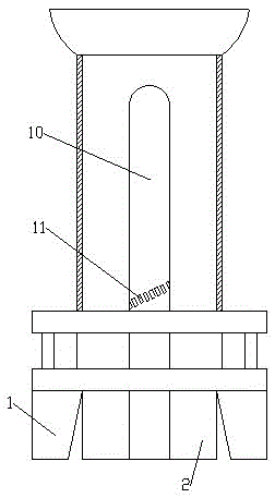 A whirlwind wind tunnel blanking cooling and dehumidification device