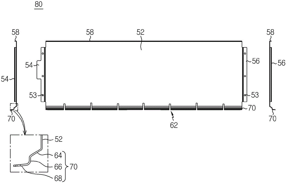 Cooling fin, cooling module comprising the cooling fin and battery module comprising the same