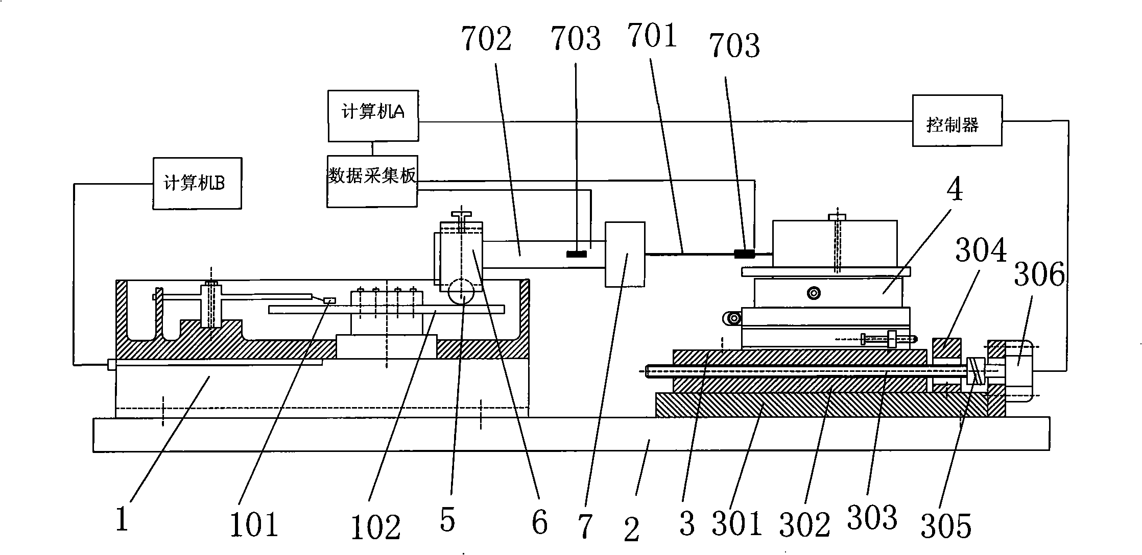 Friction demagnetization test apparatus for hard disk