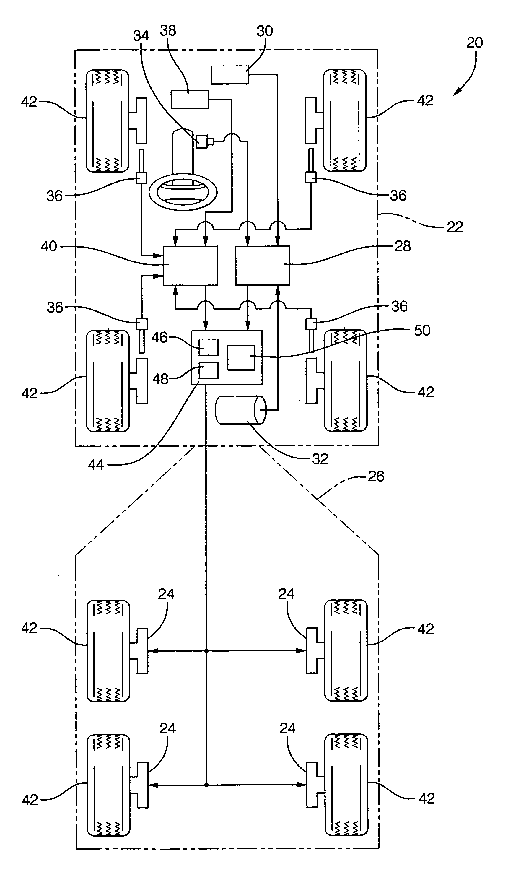 Integrated trailer brake control system