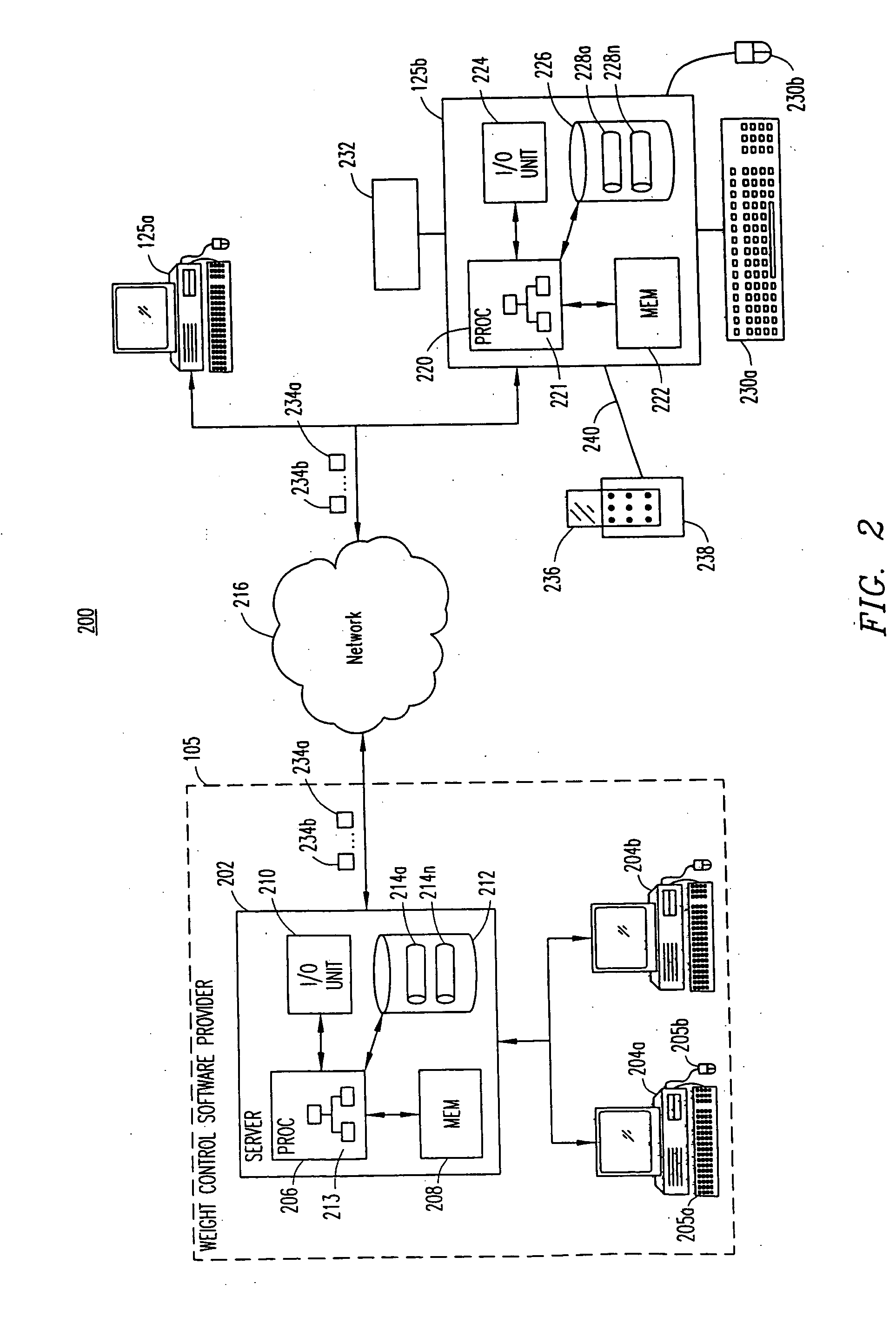 System for facilitating weight control incorporating hand-held computing device