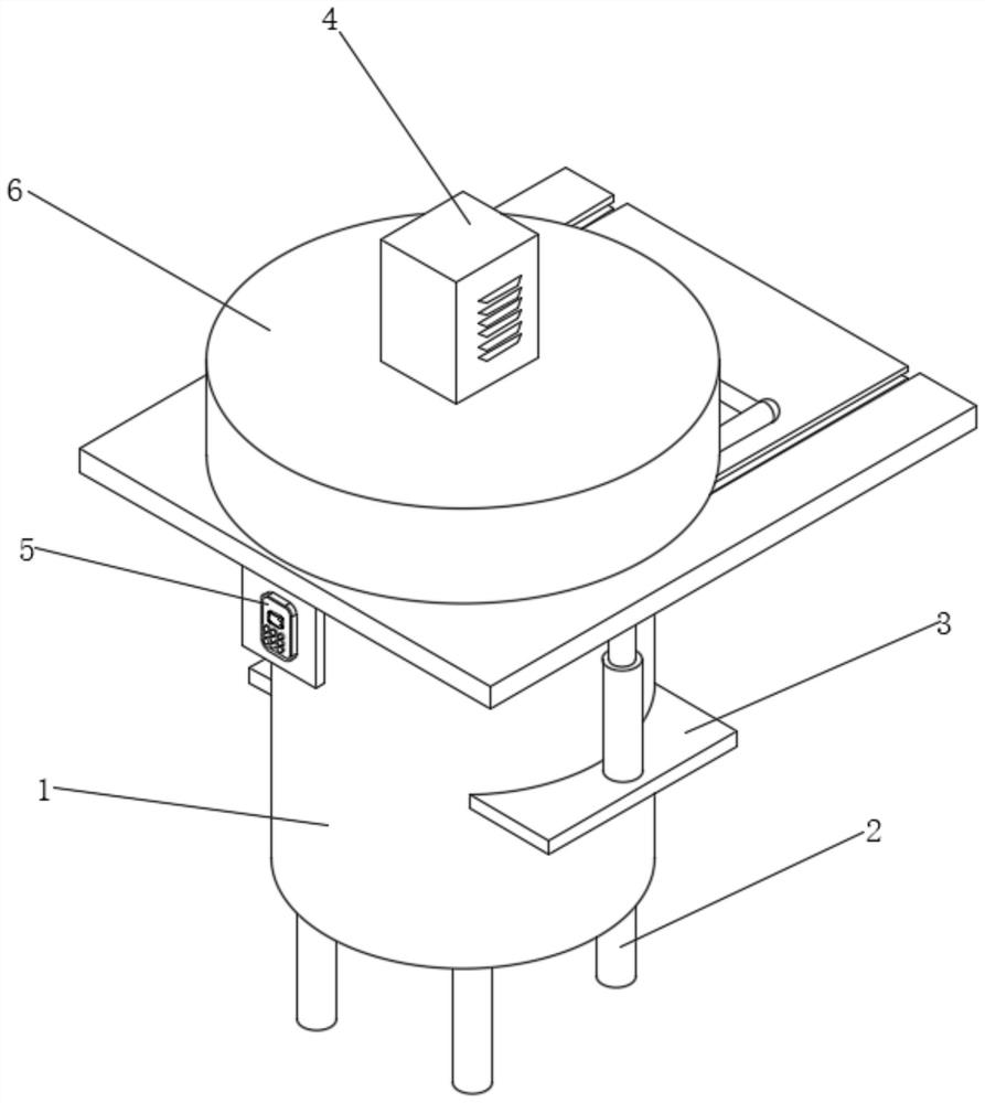 Precooking device capable of detecting liquid level for production of soft-shelled turtle protein powder