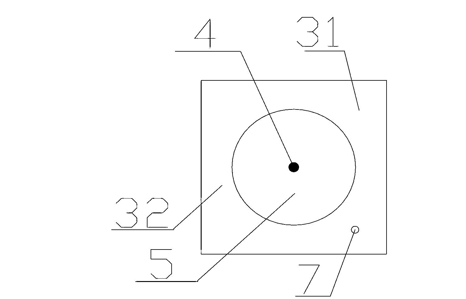 Fabrication method of forced centering observation pillar for precision engineering measurement and observation pillar