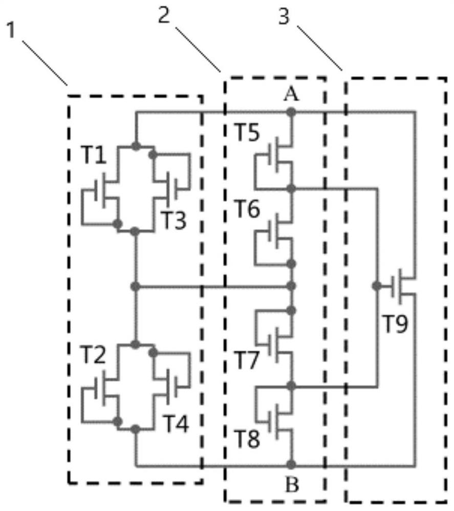 Electrostatic protection circuit and display panel