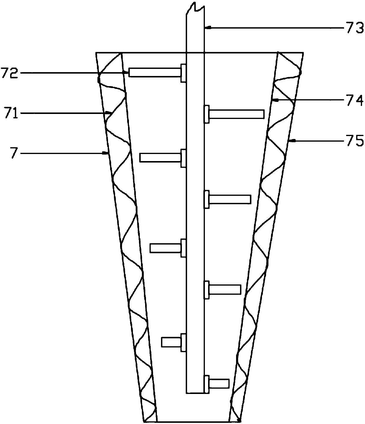 Distillation equipment for chemical production