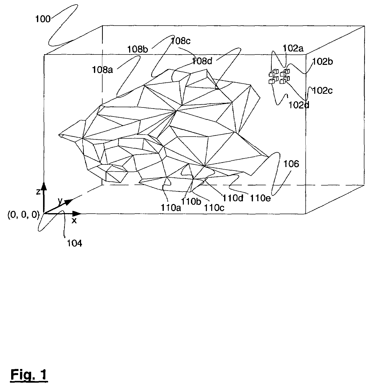 System and method for applying accurate three-dimensional volume textures to arbitrary triangulated surfaces