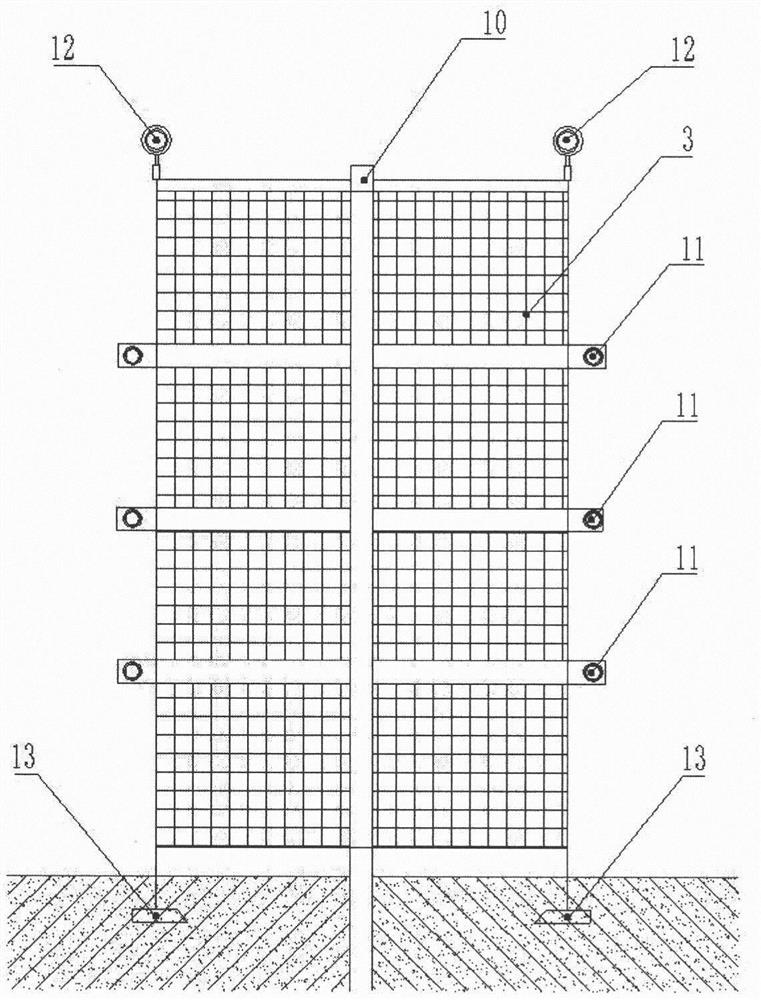 Modern novel agricultural mist planting device and manufacturing method