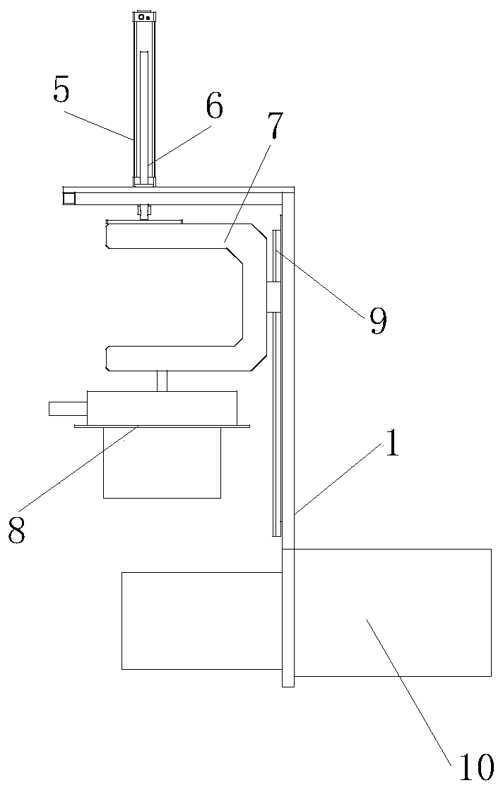 Industrial furnace opening seal device convenient to replace