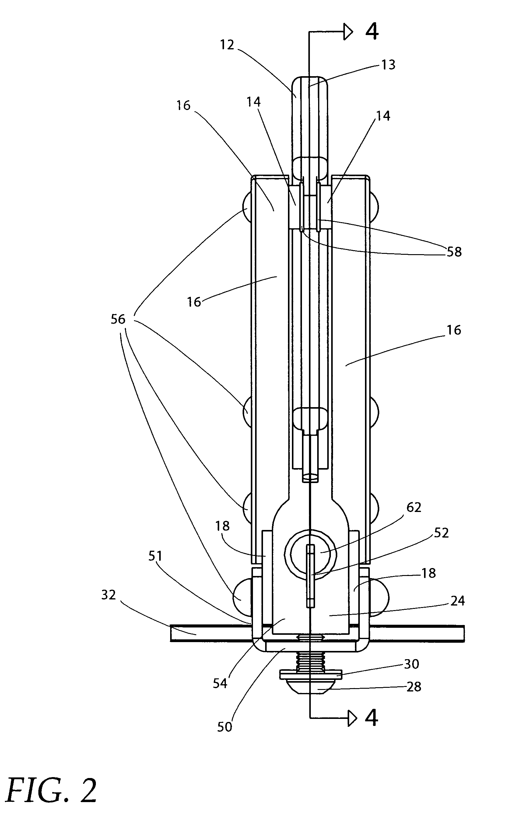 Universally adjustable gun rack and lock assembly