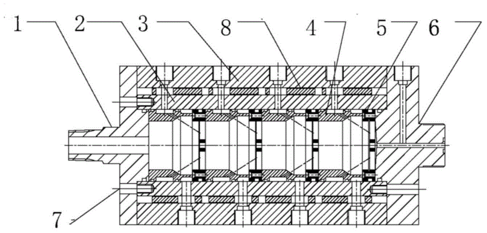 Online filtering device of drilling mud