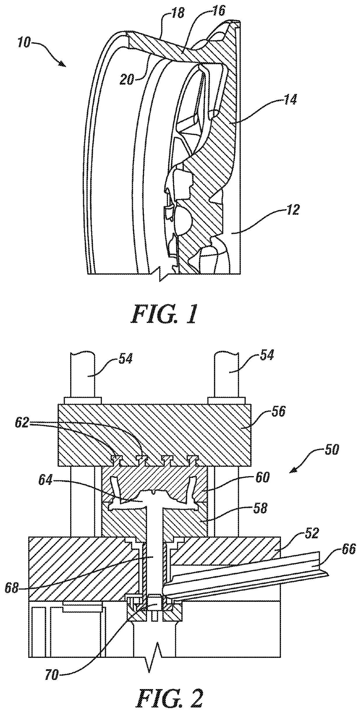 Aluminum alloy for forming an axisymmetric article