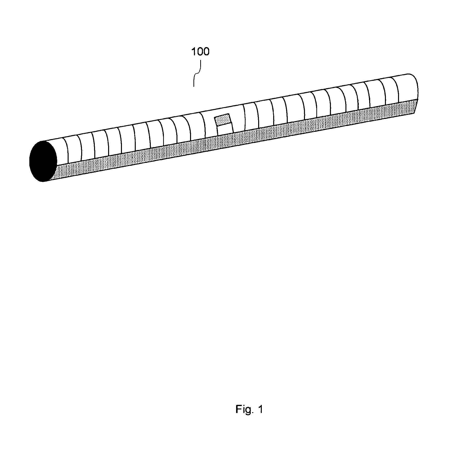 Coiled RFID tag