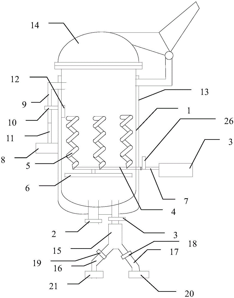 Heat extraction device of poultry bone nutrients