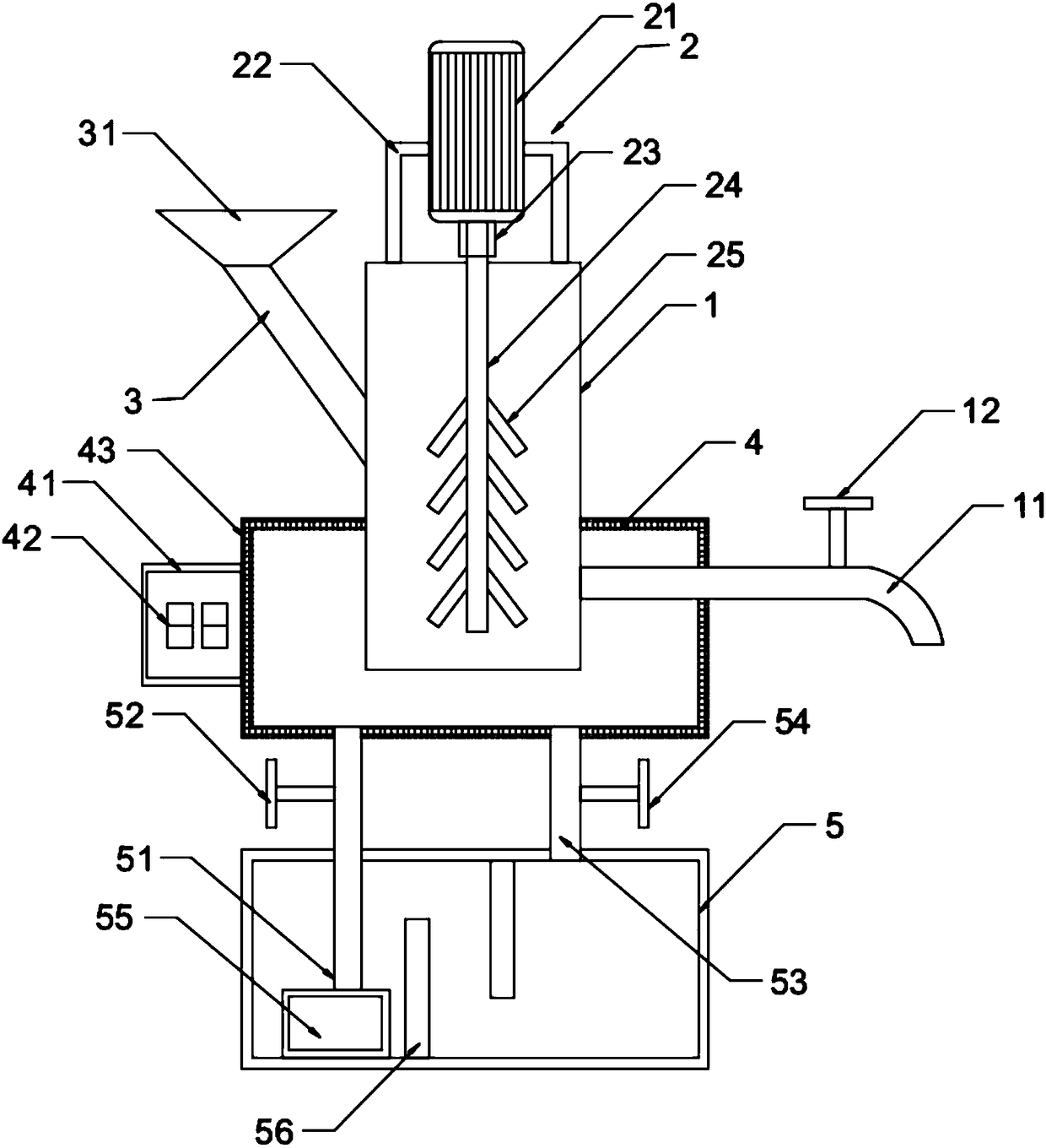 Processing equipment and processing method of PVC (Polyvinyl Chloride) sealing material with high elasticity for automobiles