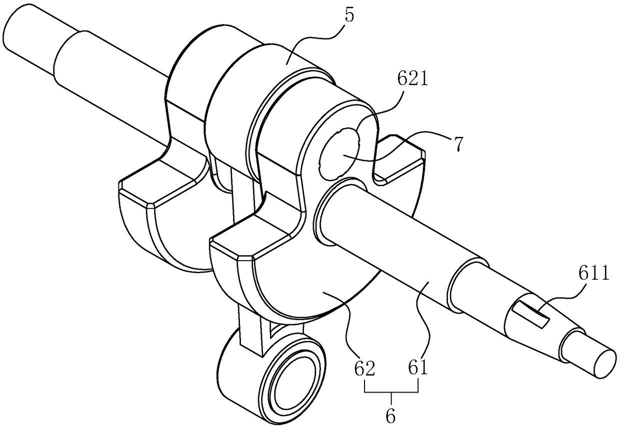 Connecting rod pin hole fine grinding equipment and crankshaft production process