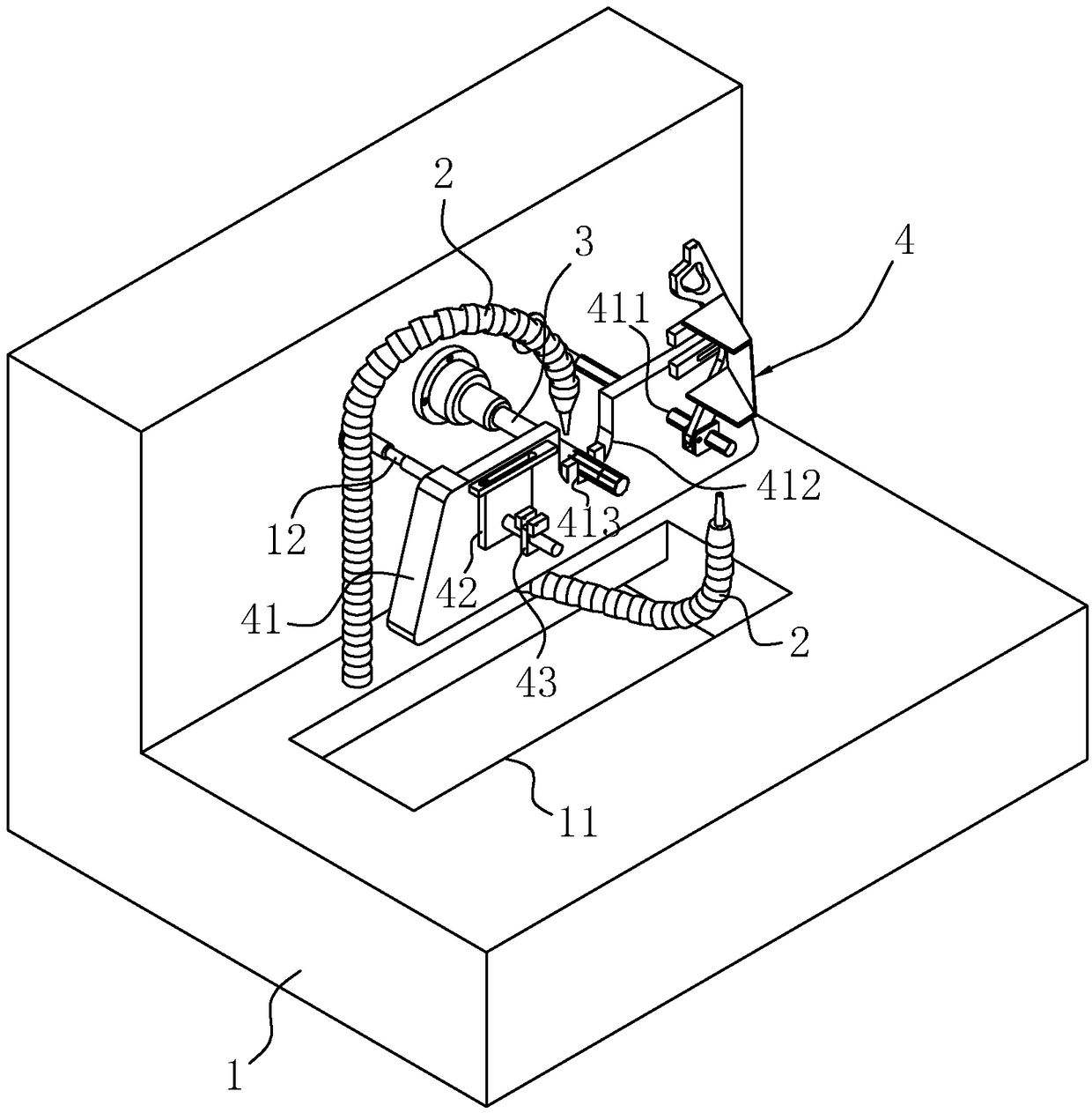 Connecting rod pin hole fine grinding equipment and crankshaft production process