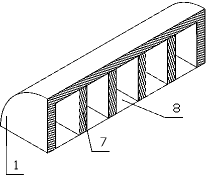 Invisible multistage methane tank capable of producing methane evenly