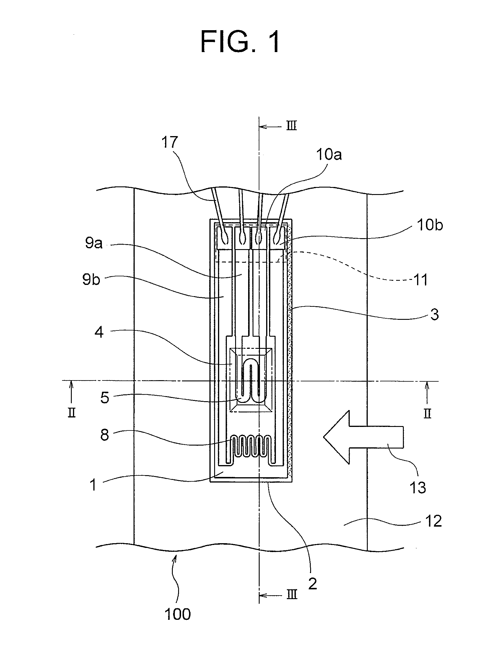 Flow rate detection device