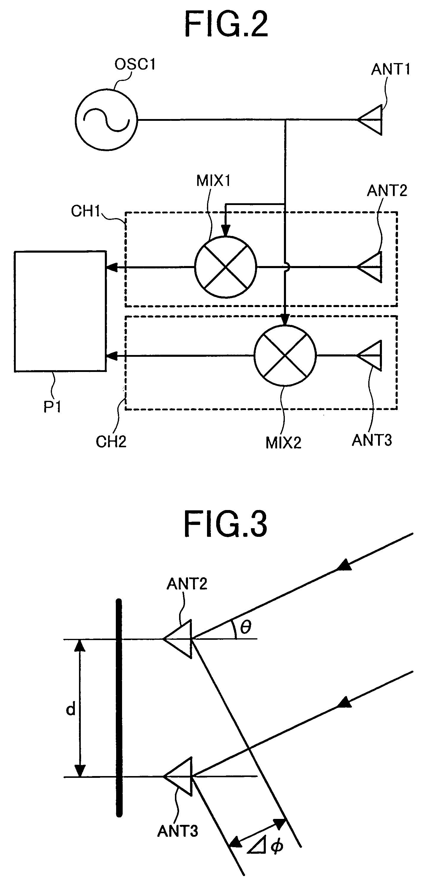 Monopulse radar system