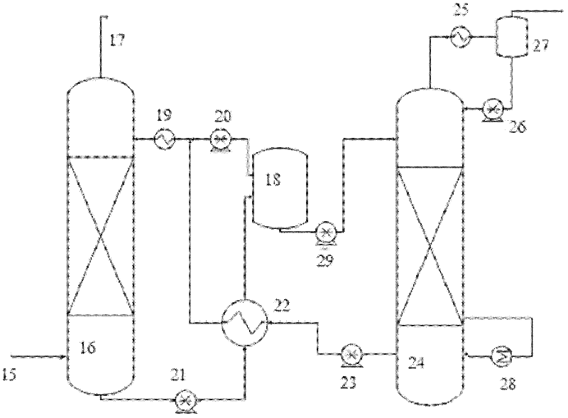 Two-phase carbon dioxide collecting device