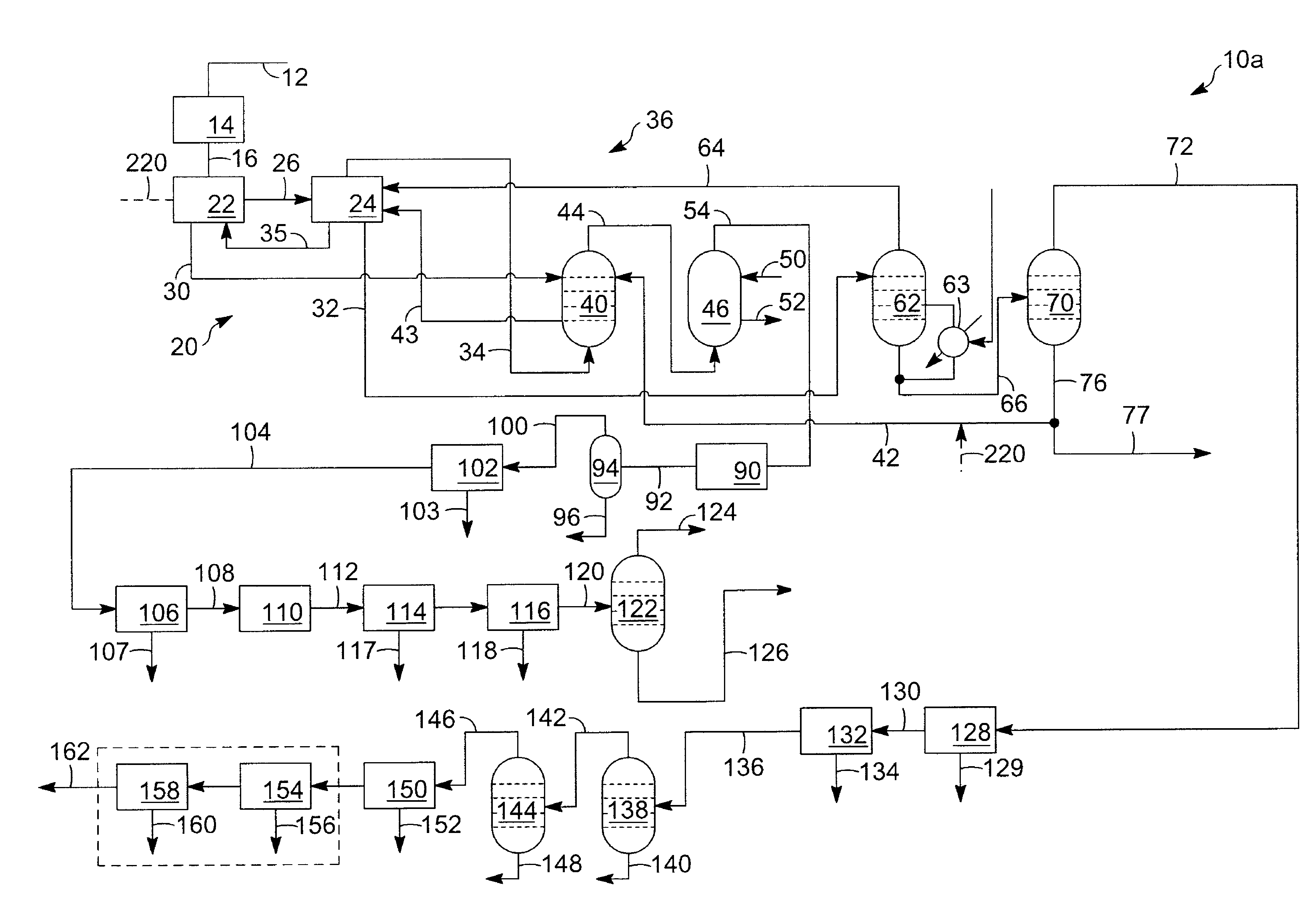 Integrated production of FCC-produced C2 and ethyl benzene