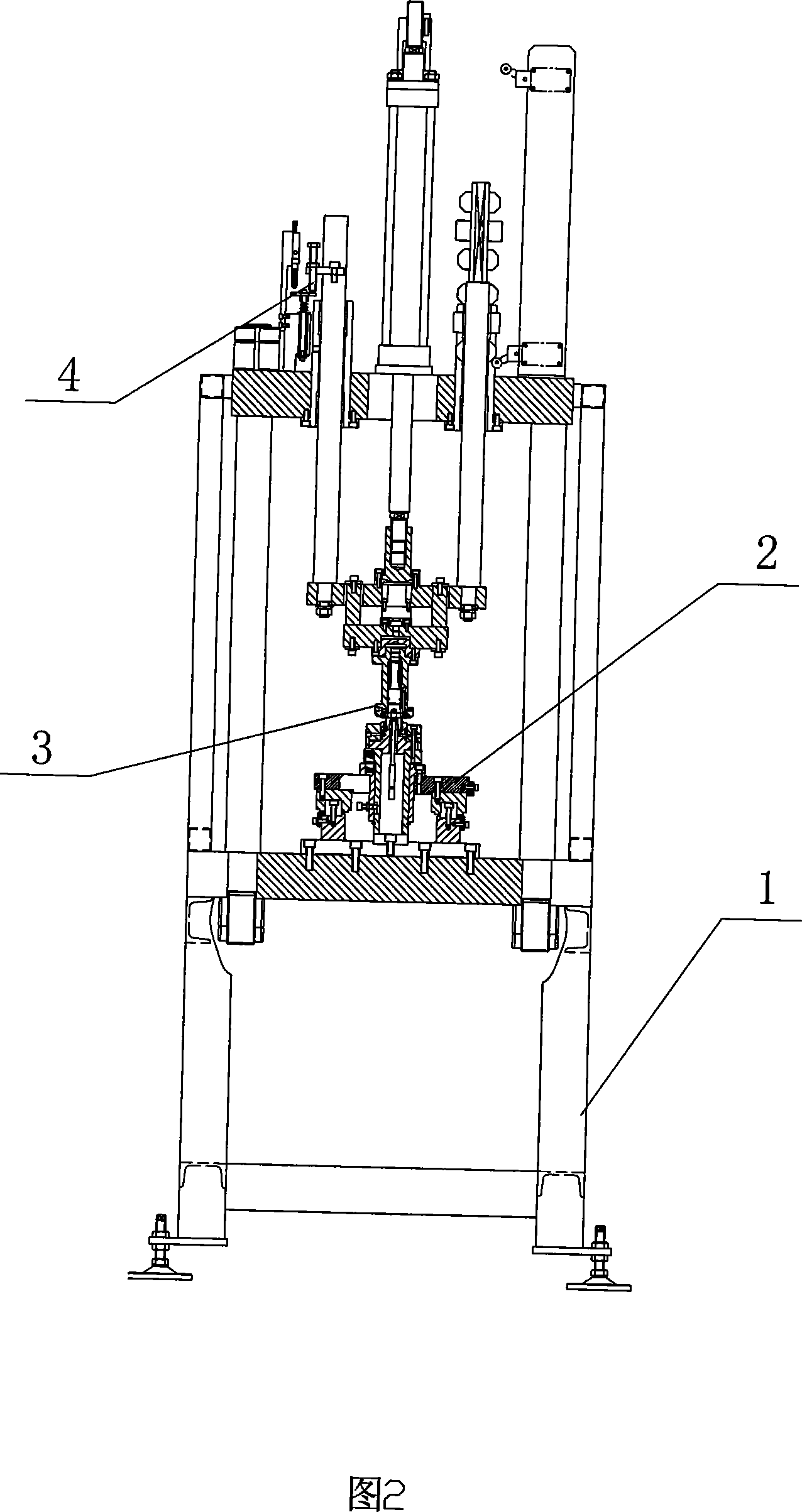 Bearing press-in device and method of use thereof