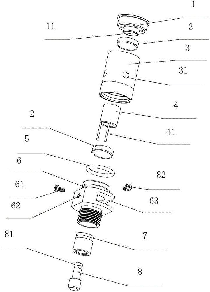 Atomization core with replaceable heater for environment-friendly electronic cigarette