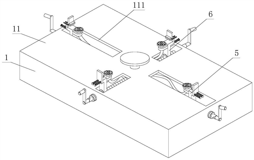 Glass size detection positioning device and implementation method thereof