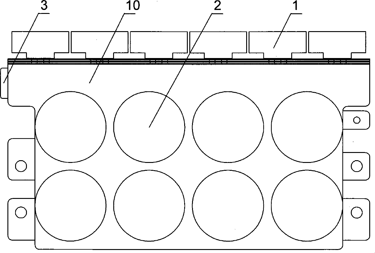 Current transformer power module main body apparatus and its processing method