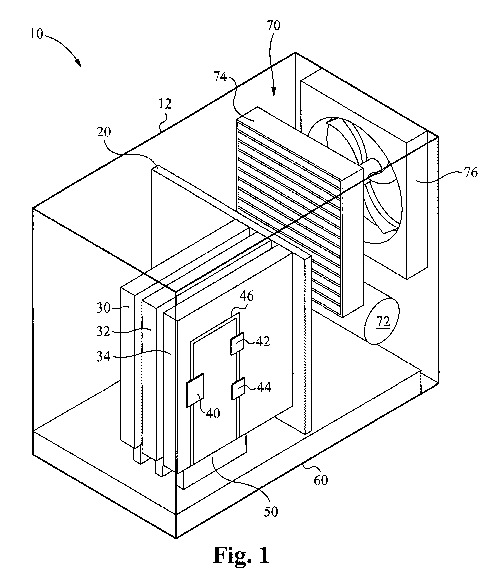 Liquid cooling loops for server applications