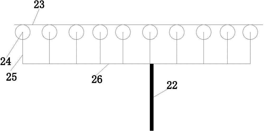 Biomass high-level cold wood burner and use method thereof