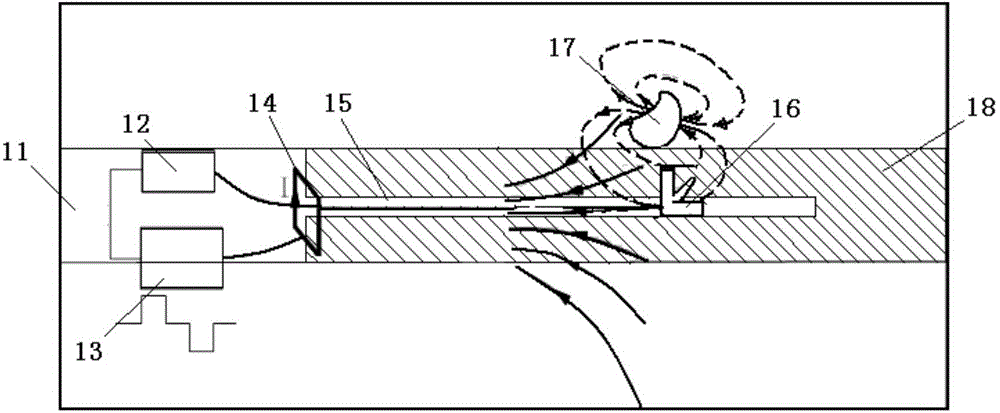 Method for detecting radial water cut abnormal body in underground coal mine drilled hole