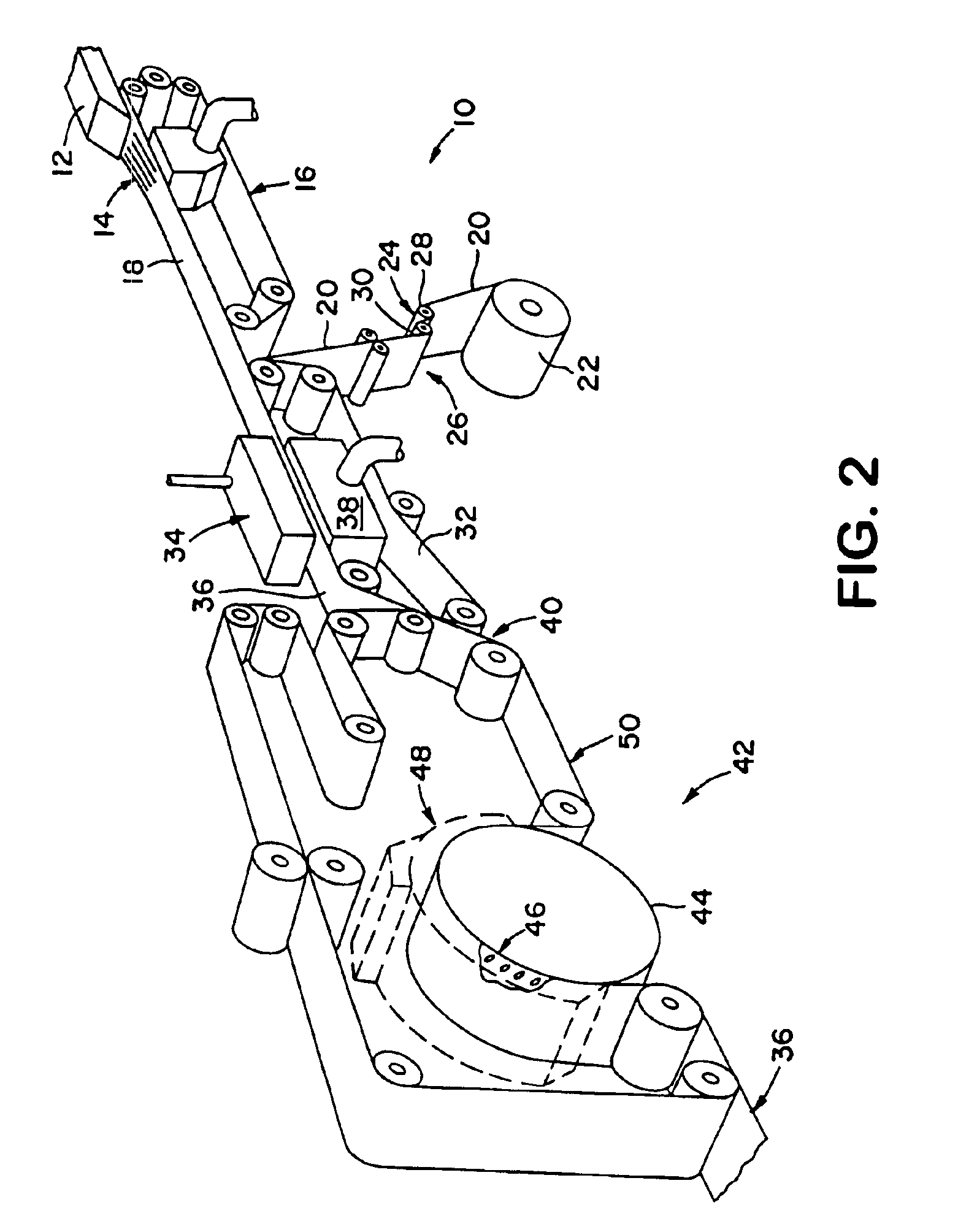 Entangled fabrics containing staple fibers