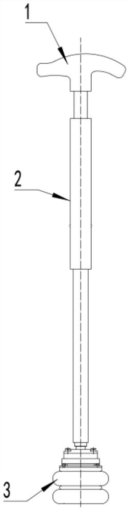 Mountaineering assisting device for travel