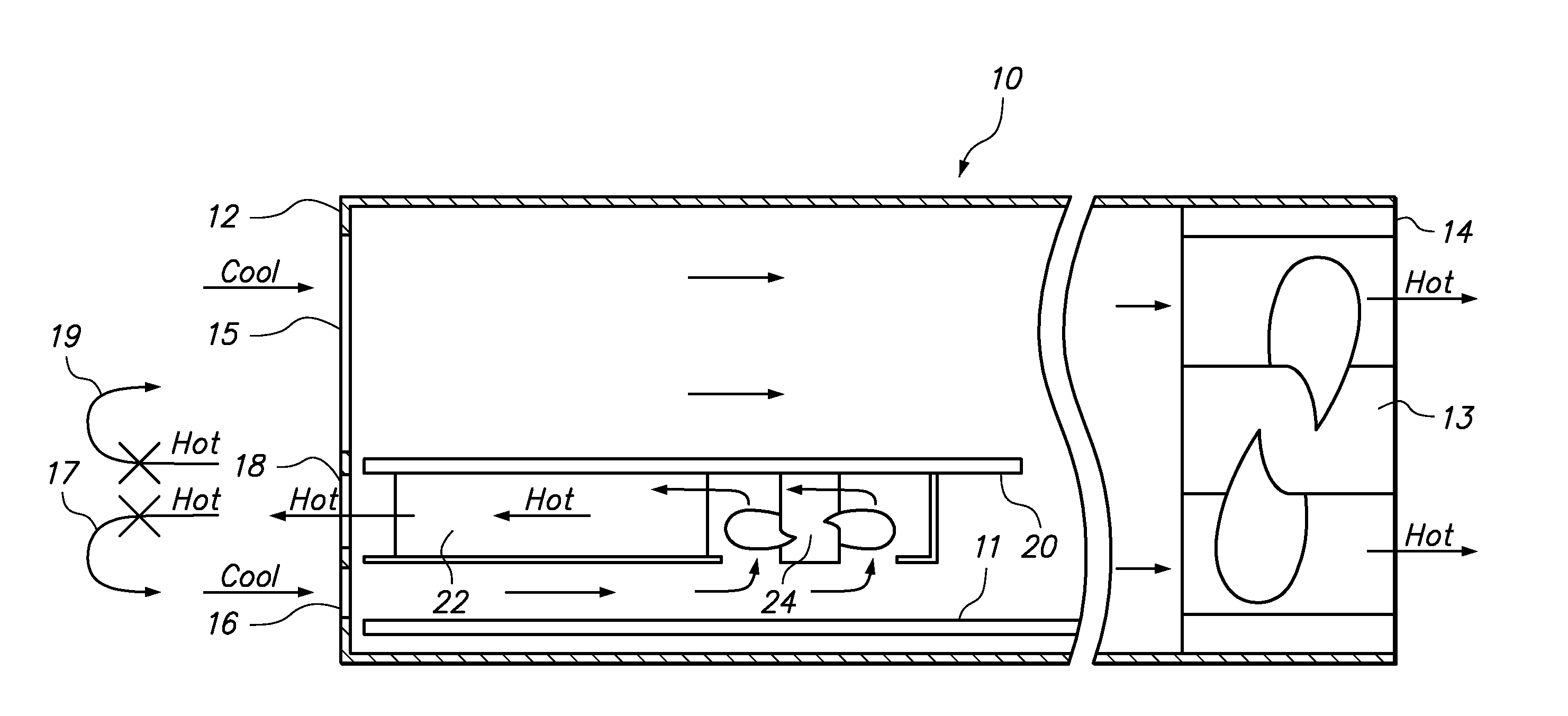 Duct System For High Power Adapter Cards