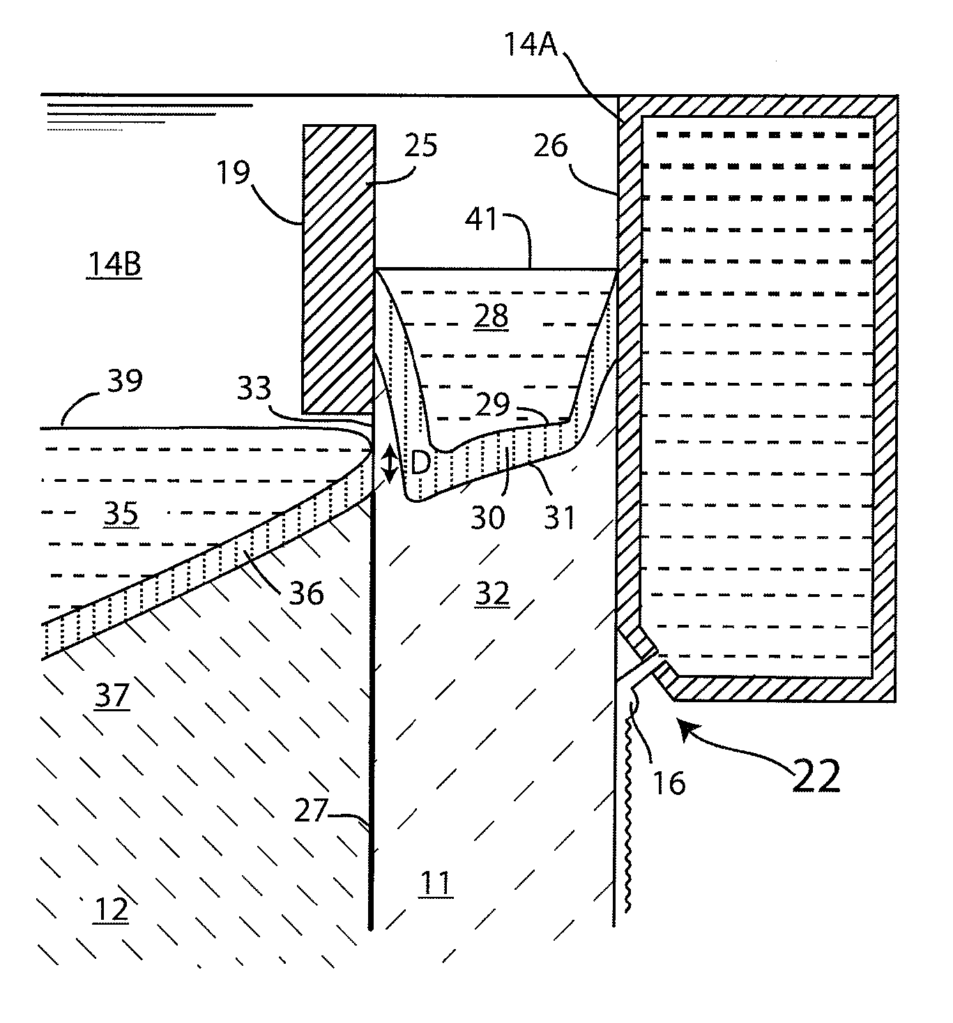 Sequential casting of metals having similar freezing ranges