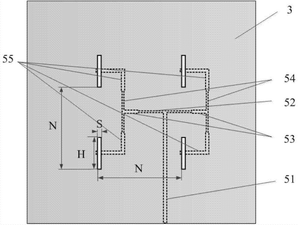 Low-radar-section slot array antenna based on holographic surface