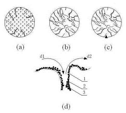 Device and method for direct reduction and iron making of pyrolyzing tar based on biomass