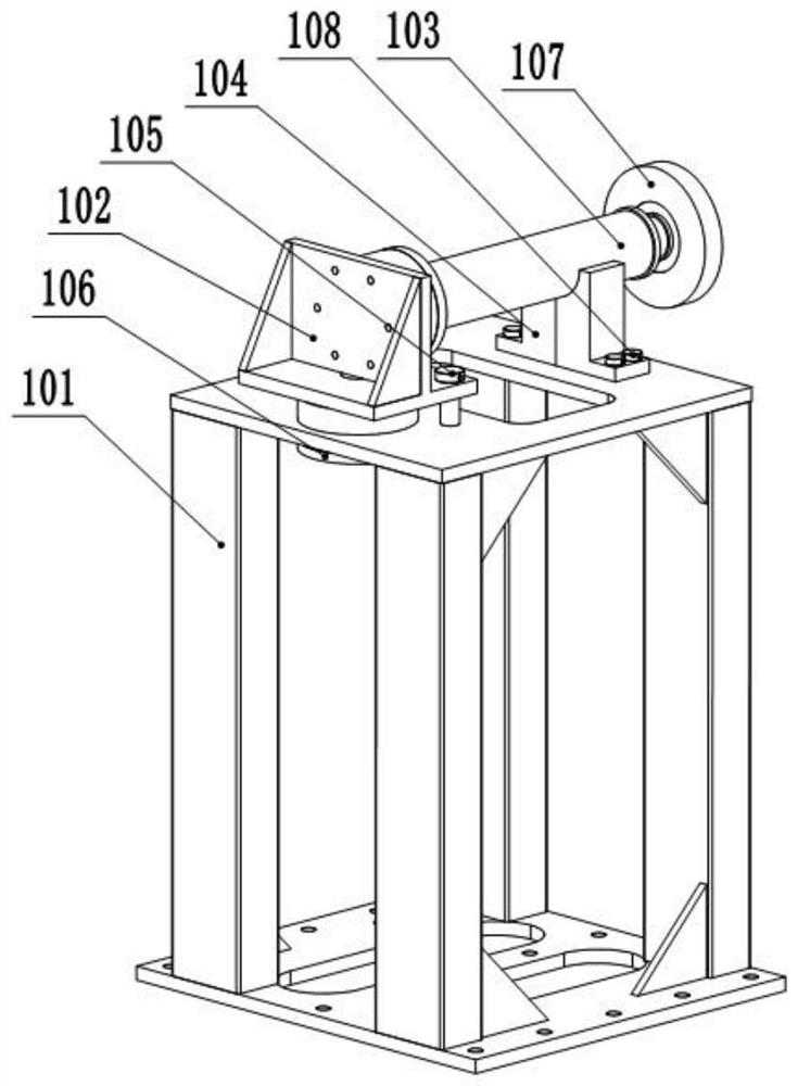 A fuel supercritical combustion test equipment