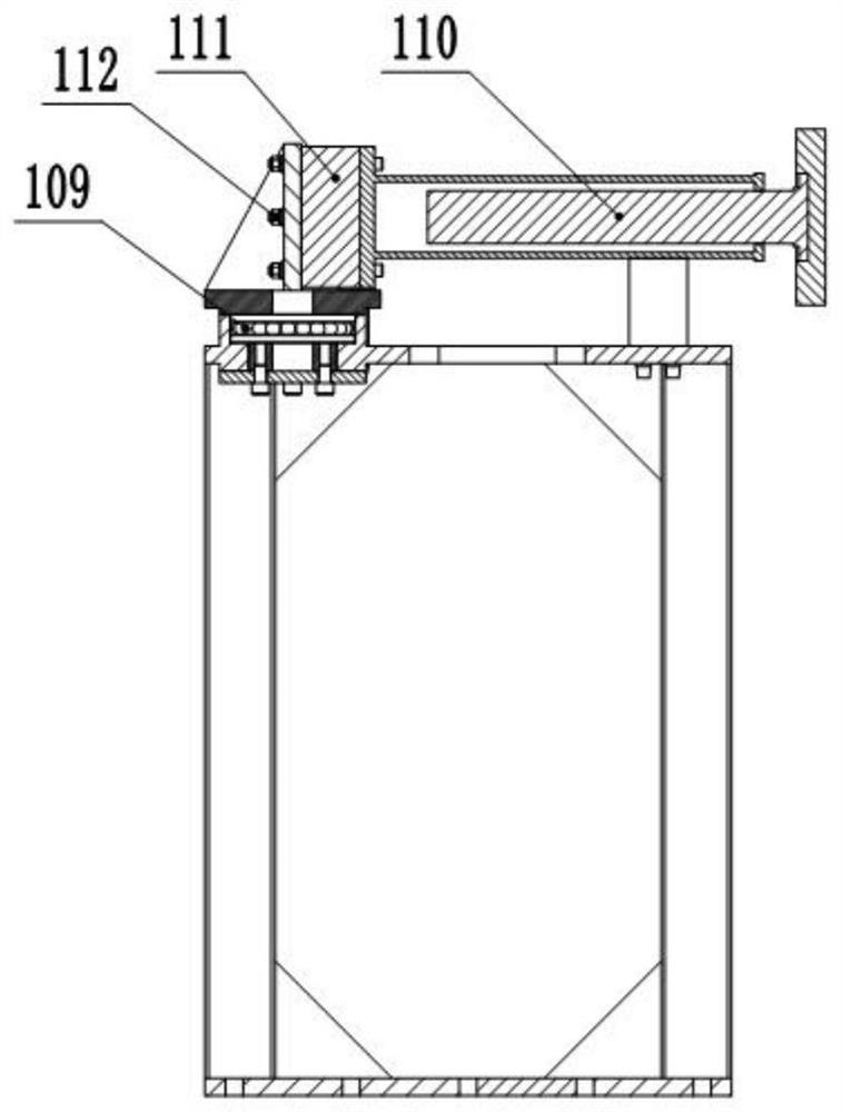 A fuel supercritical combustion test equipment