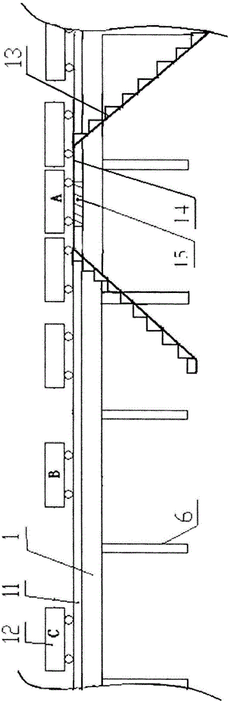 Elevated uniform velocity automatic road