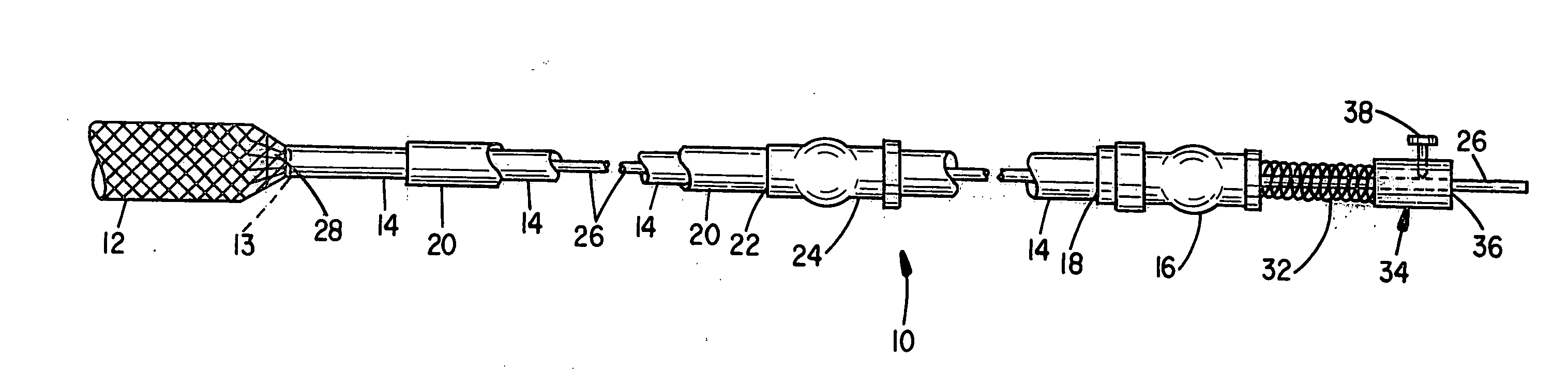 System for the controlled delivery of stents and grafts