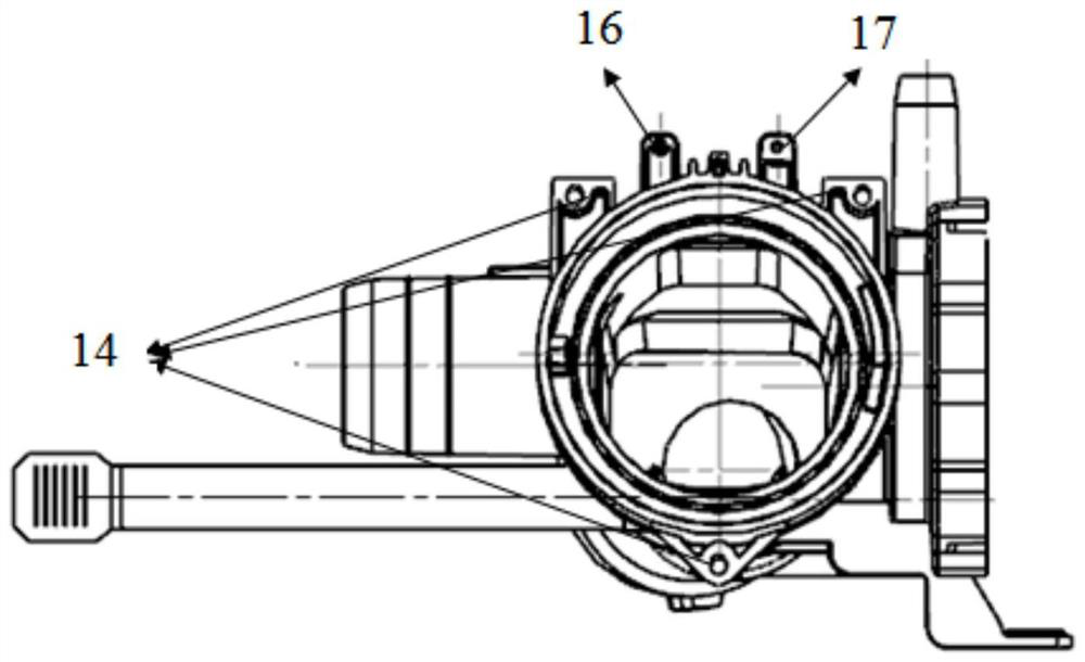 Drain valve assembly with self-induction leakproofness