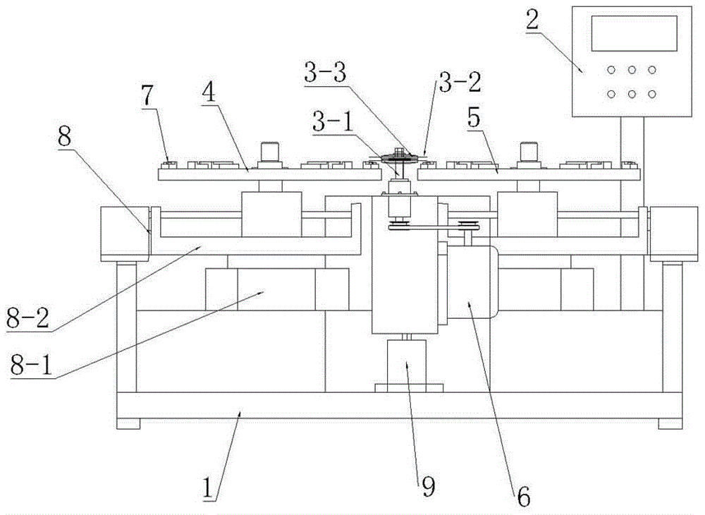 Material splitting method and material splitting device