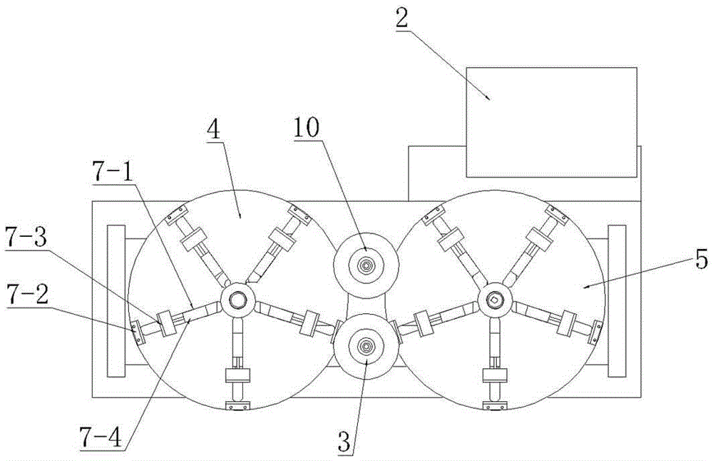 Material splitting method and material splitting device